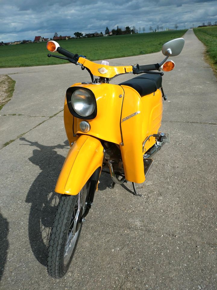 Simson KR51/1 Schwalbe Neuaufbau Original Papiere in Leipzig