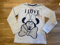 Disney Minnie Mouse grauer Pullover in Größe 140 Thüringen - Hörselberg-Hainich Vorschau