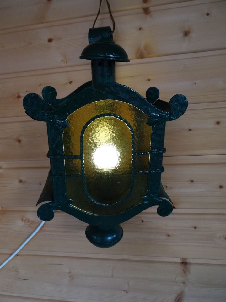 Lampe, Kutscherlampe in altem Stil, nostagisch in Ahrensburg