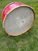 Huge Vintage Gretsch ? Bassdrum Bass Drum Naturfelle Hessen - Steinbach Vorschau