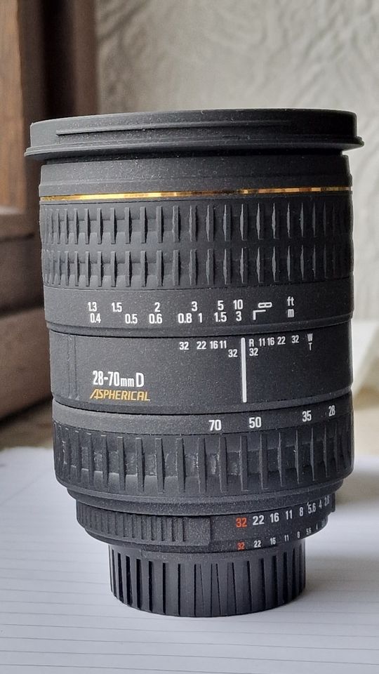 Sigma EX Objektiv 28-70 F2,8 Nikon D AF sehr lichtstark WIE NEU! in Wittlich