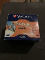 10 Verbatim Rohlinge DVD - R  neu Bayern - Regensburg Vorschau