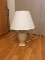 Lampe Tischlampe Leuchte mit Keramikfuß Beige Bayern - Heinersreuth Vorschau