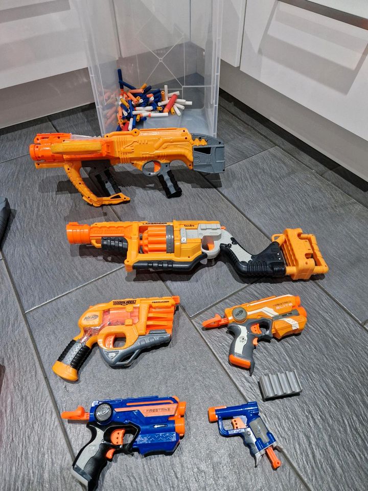 Nerf Sammlung komplett in Rain Niederbay