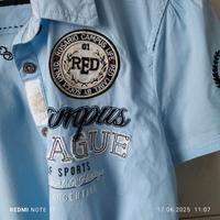 Baumwoll Bluse Soccx hellblau Gr. XL 42 Nordrhein-Westfalen - Swisttal Vorschau