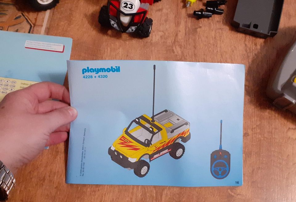 Playmobil 4228 Pick-Up mit Racing Quad Ferngesteuert 3670 RC in Leipzig