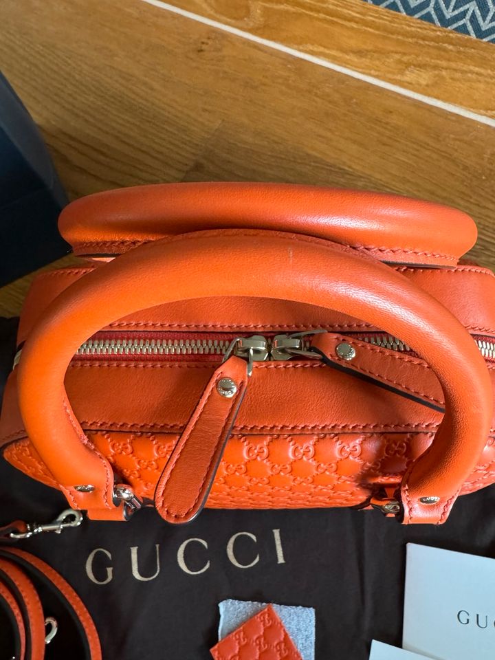 Gucci Boston Mini Guccisima GG Crossbody Bag Tasche Fullset in Aachen