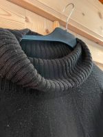 Schwarzer Wollpullover mit Kragen Niedersachsen - Lehrte Vorschau