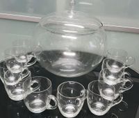 Glas Bowle Set 10 teilig, Kristallglas Rheinland-Pfalz - Bendorf Vorschau