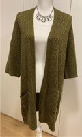 ICHI, Cardigan/Strickjacke mit Lochmuster, kiwigrün, Gr. XS/S Bayern - Wörth a. Main Vorschau