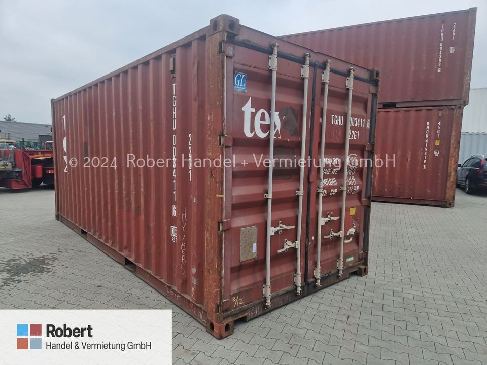 20 Fuss Lagercontainer, gebraucht Seecontainer, Container, Baucontainer, Materialcontainer in Paderborn