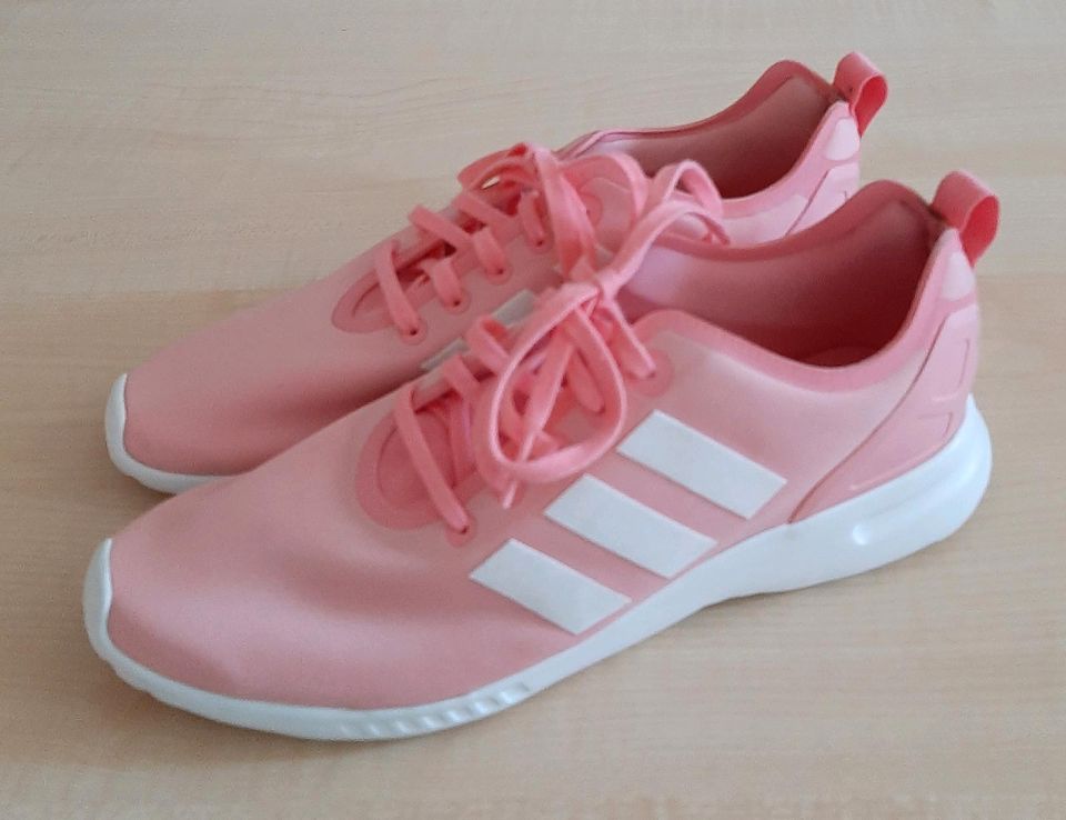 Adidas Torsion ZX Flux Smooth Turnschuhe 39 1/3 rosa WIE NEU in Kitzingen