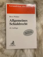 Allgemeines Schuldrecht Brox/Walker Baden-Württemberg - Singen Vorschau