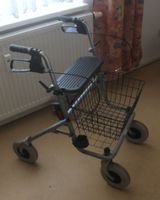 Silberner Rollator Russka bis 130kg, zusammen klappbar Brandenburg - Bad Belzig Vorschau