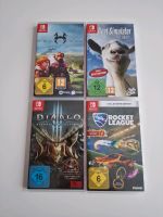 Nintendo Switch Spiele Diablo Eternal Northgard Rocket League Niedersachsen - Weyhe Vorschau