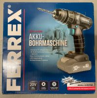 Ferrex 20V Li-ION Akku-Bohrmaschine mit Bohrer- und Bitset Bayern - Schweinfurt Vorschau