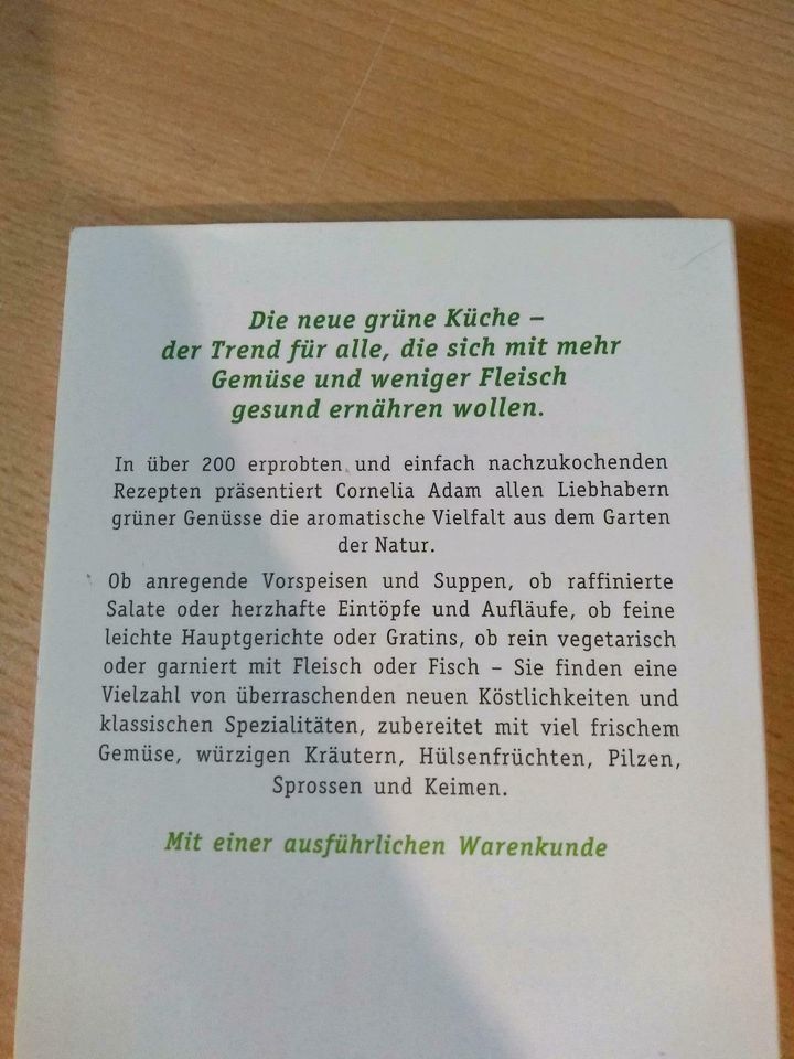 Die neue grüne Küche,mit viel Gemüse und nicht ganz soviel Fleisc in Weißenburg in Bayern