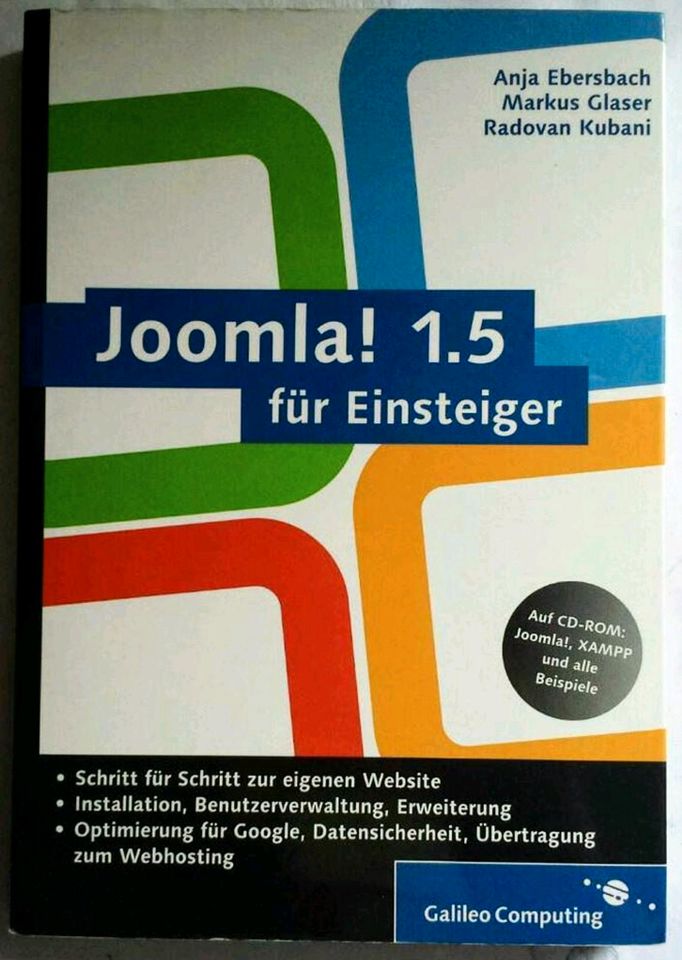 6. "Joomla! 1.5 für Einsteiger" ISBN 978-3-8362-1021-8" in Langenfeld Eifel