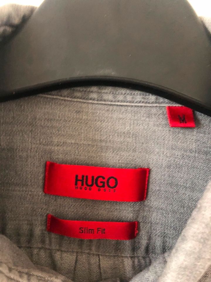 Langarmhemd "Hugo Boss" Slim Fit in Helbigsdorf