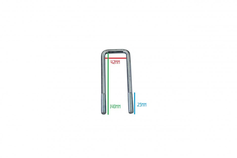 Bügelschraube U-Bügel M10 42x140mm #130102 in Winsen (Luhe)