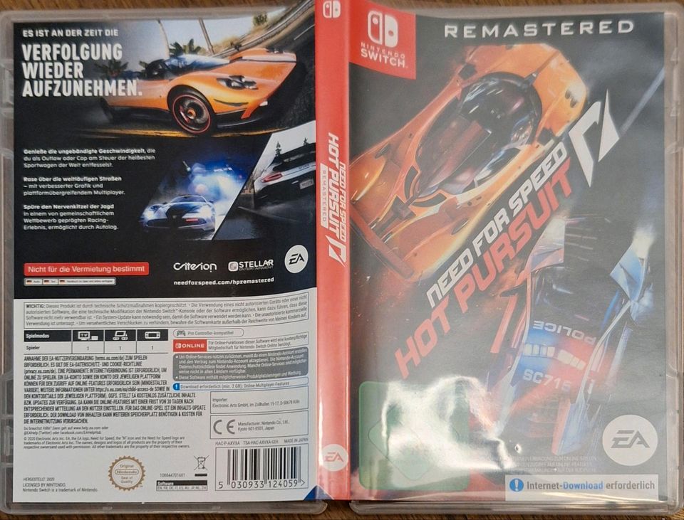 Need for Speed Hot Pursuit, Nintendo Switch in Herborn
