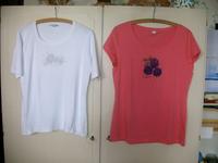 2 hübsche Shirts, 42, "MARCO PECCI" weiß, "S.OLIVER" pink, Baumw Köln - Porz Vorschau