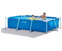 Intex Pool/Schwimmbecken 2,6x1,6x0,65m mit Pumpe u. Abdeckung Bayern - Üchtelhausen Vorschau