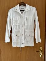 Weiße Damen Jacke im Jeansstil Gr.36 Hannover - Mitte Vorschau