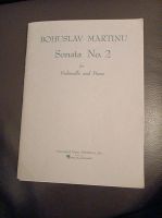 Bohuslav Martinu sonata No.2 for Violoncello and Piano Schleswig-Holstein - Lübeck Vorschau