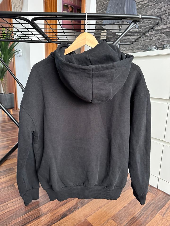 Teveo College Oversized Hoodie Schwarz S Pullover Blogger Style in Lübeck