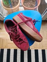 Puma Sneaker Wildleder weinrot Frankfurt am Main - Dornbusch Vorschau