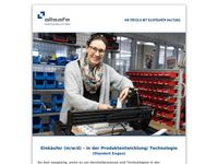 Einkäufer (m/w/d)  in der Produktentwicklung/ Technologie/Enge Baden-Württemberg - Engen Vorschau