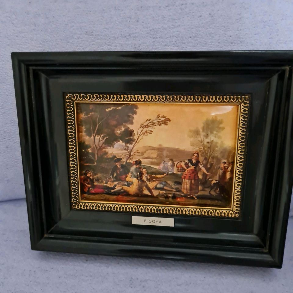 Francisco Goya La Merienda A Orillas Del Manzanares Bild. in Bad Krozingen