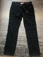 Schwarze Gerade geschnittene Hose mit Gürtel Street One Berlin - Biesdorf Vorschau
