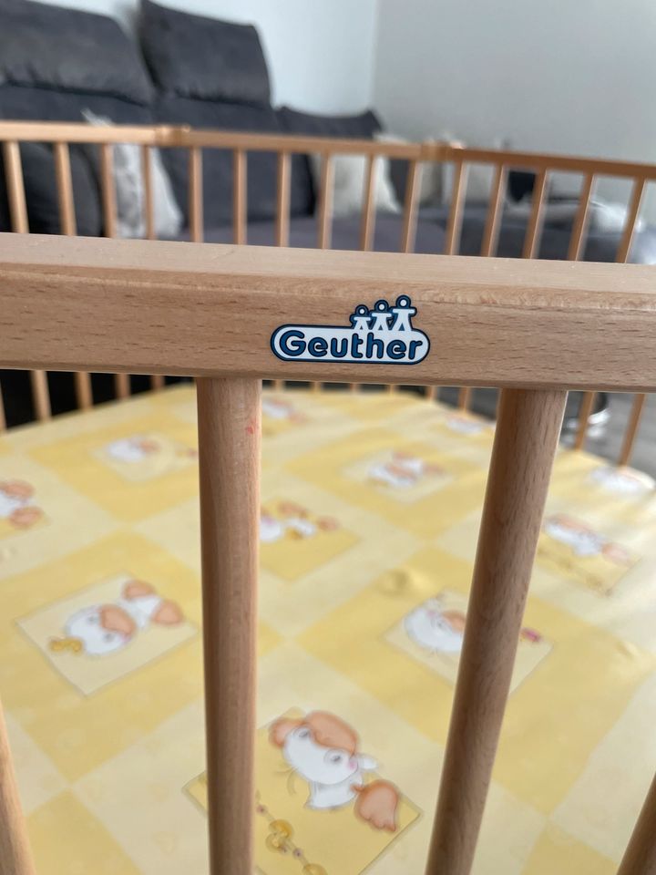 Geuther Laufstall 8-eckig aus Holz in Schwäbisch Hall