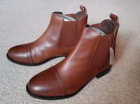 Leder Chelsea Boots ♦️NEU♦️Gr. 37 Cognac Brandenburg - Ludwigsfelde Vorschau