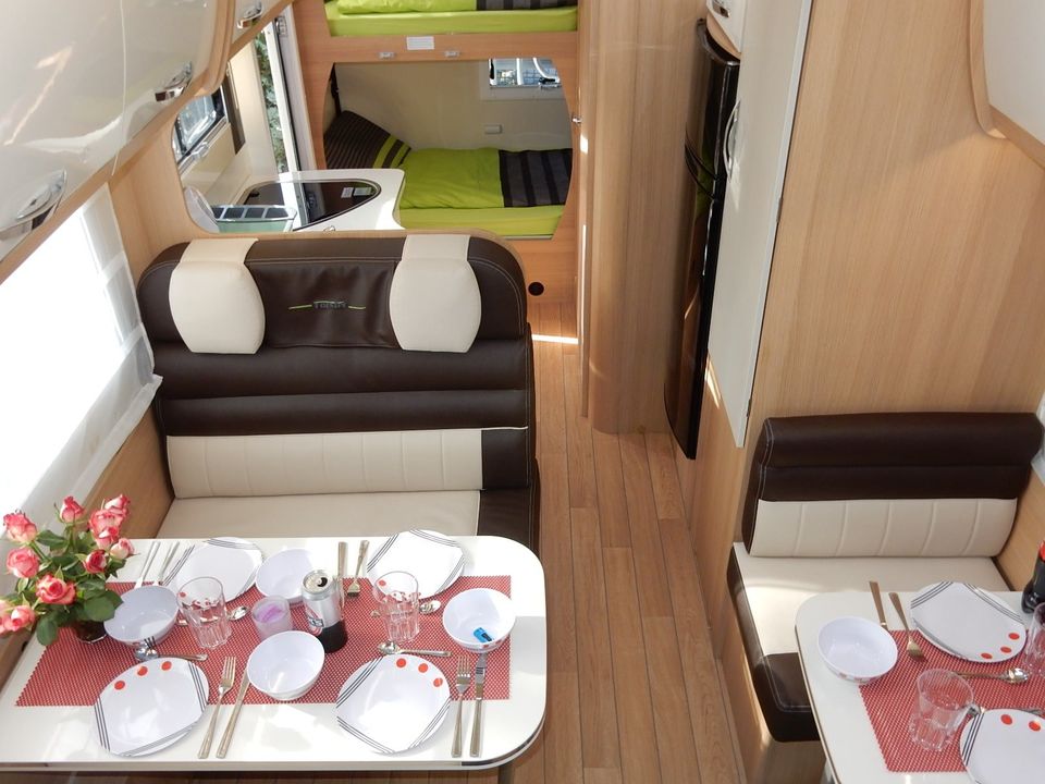 Wohnmobil mieten, Camper mieten 1-7 Pers. 6-7m Länge, Solar, TV in Berlin