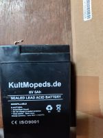 S50 s51 Schwalbe  Batterie 6V 5 AhKultMoped Thüringen - Sömmerda Vorschau