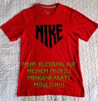 Nike Shirt mit Frontprint in rot, Größe S Bayern - Bayreuth Vorschau