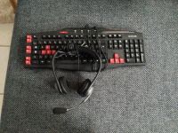 Tastatur mit Headset Baden-Württemberg - Albershausen Vorschau