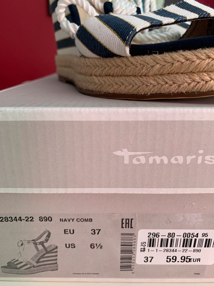 Tamaris Wedges, Keilabsatzschuhe, Gr. 37 NEU in Stuttgart