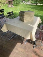 gebrauchte Tischdecken für draußen, cremefarben, 10 Stück 160x125 Parchim - Landkreis - Plau am See Vorschau
