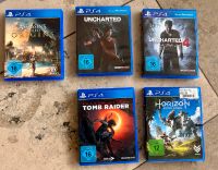 PS4 PS5 Games Uncharted Tomb Raider Horizon Assassins Bayern - Treuchtlingen Vorschau