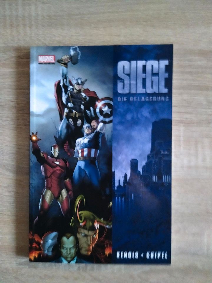 The Siege die Belagerung Marvel Comic Panini Avengers in Grünstadt