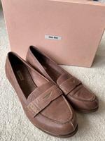 Miu Miu Schuhe Loafer in taupe, Gr. 40 TOP ❤️ Niedersachsen - Küsten Vorschau