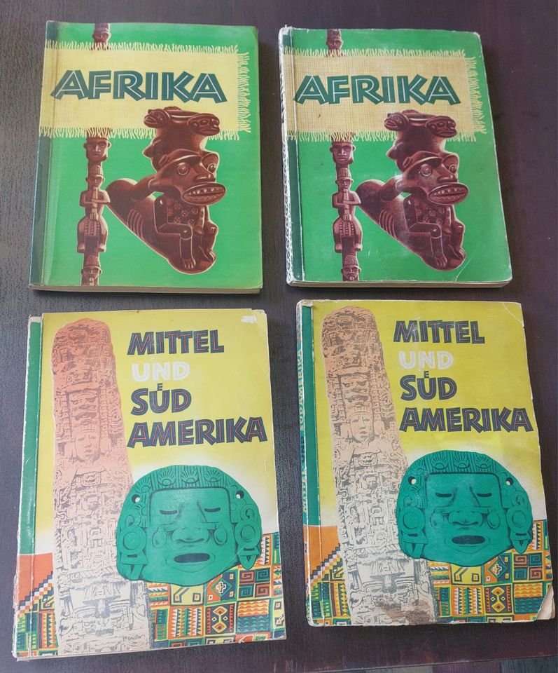 4 x Sammlebilderalben Afrika + Südamerika Sanella in Berlin