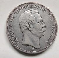 Kaiserreich 5 Mark Silbermünze Ludwig III 1876 H Bayern - Ortenburg Vorschau