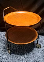 Mid century 60er danish design Bar servierwagen teak Silva Bayern - Zell am Main Vorschau