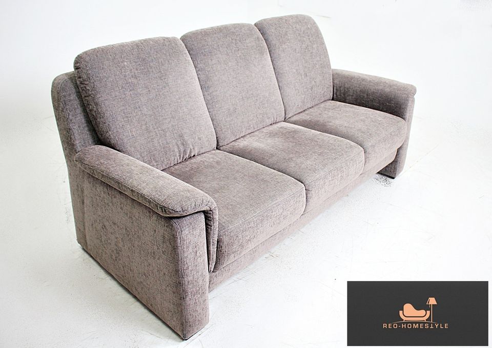 Designer Sofa Musterring Stoff Grau Couch Wohnen Sitzen Sessel in Lage