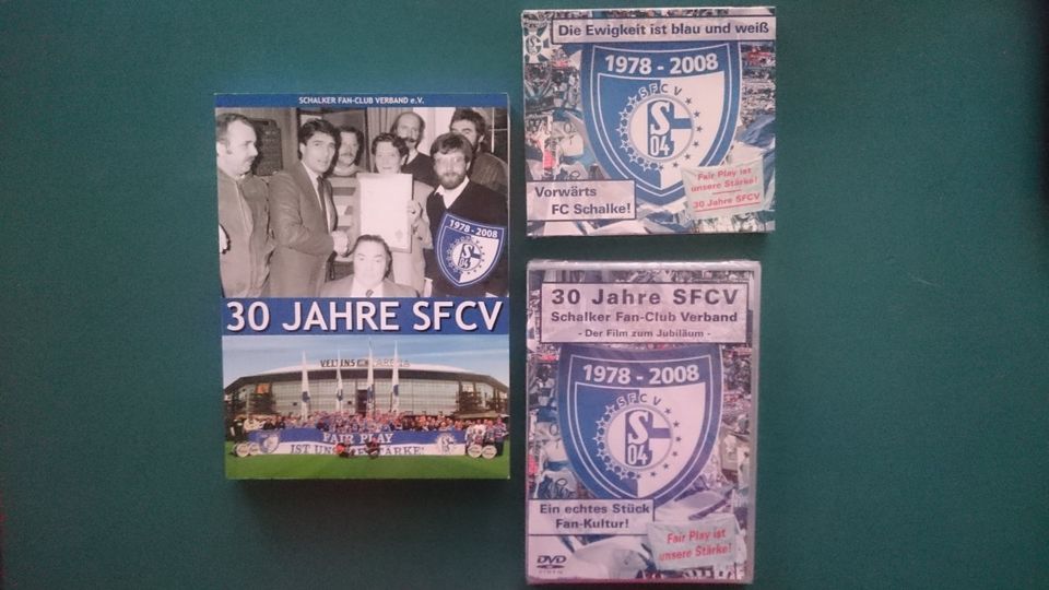 Fan-Paket Schalker Fanclub Verband zum 30. Jubiläum - Buch-CD-DVD in Marl